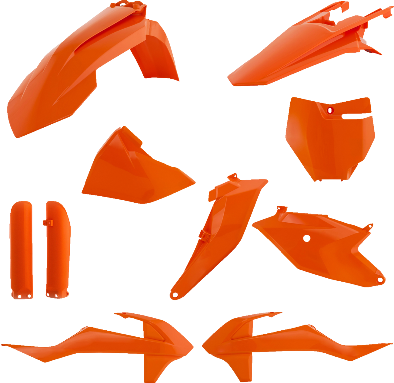 ACERBIS Full Body Kit - '23-'24 OEM KTM Orange/White - KTM | Gas Gas - SX/MC '18-'24 2686027705