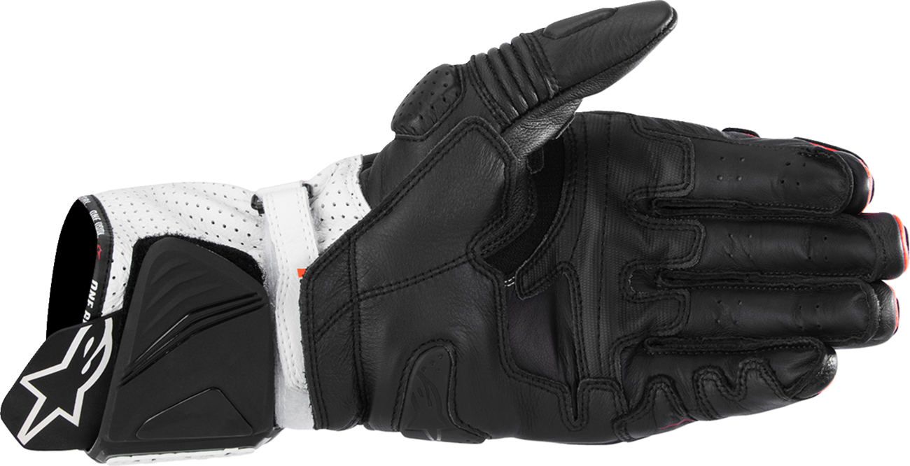 ALPINESTARS GP Pro R4 Gloves - Black/Fluo Red/White - Large 3556724-1321-L