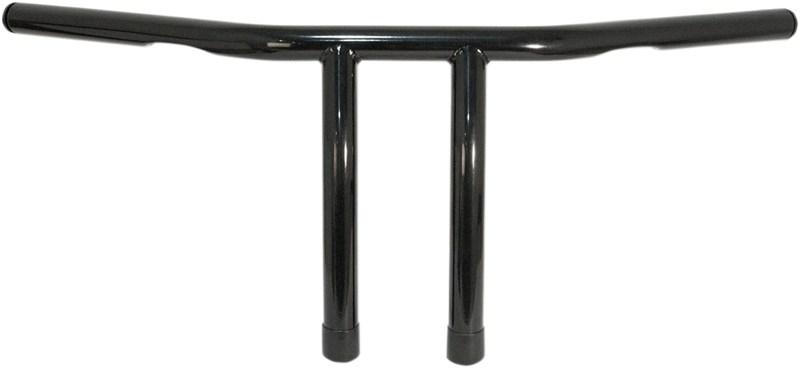EMGO 1" T-Bar Handlebar - 8" - Dimpled - Black 07-93422B