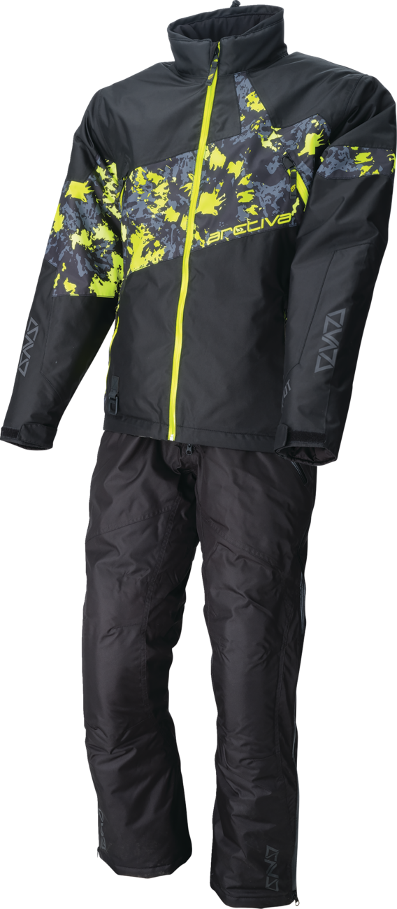 ARCTIVA Pivot 7 Insulated Jacket - Camo Black/Hi-Vis - Large 3120-2146