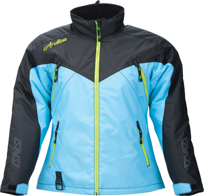 ARCTIVA Women's Pivot 7 Insulated Jacket - Black/Light Blue - XS 3121-0839