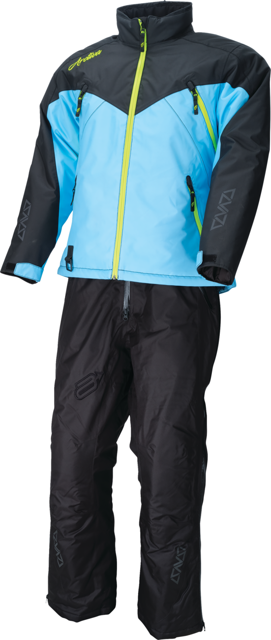 ARCTIVA Women's Pivot 7 Insulated Jacket - Black/Light Blue - XL 3121-0843