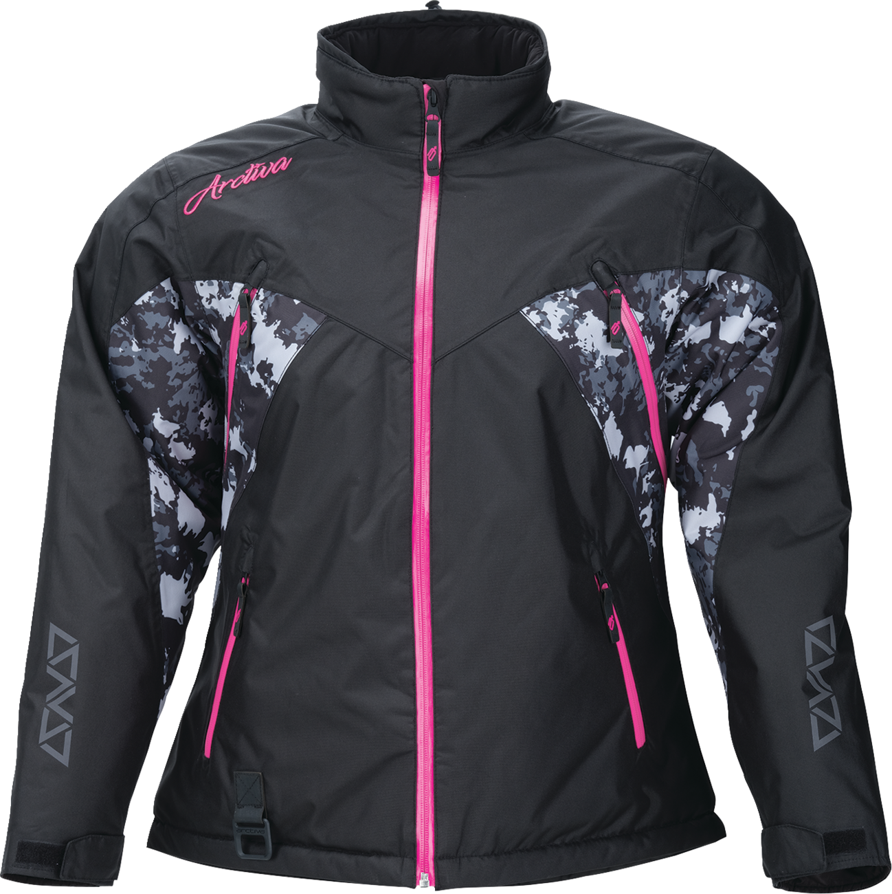 ARCTIVA Women's Pivot 7 Insulated Jacket - Black/Camo Gray/Pink - XS 3121-0845