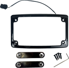 CUSTOM DYNAMICS License Plate Frame - LED - Black LPF-RAD-23CVO-B
