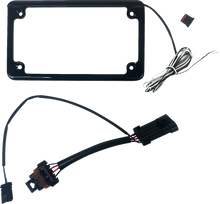 CUSTOM DYNAMICS Lighted License Plate Frame - Gloss Black - General CD-LPF-GEN