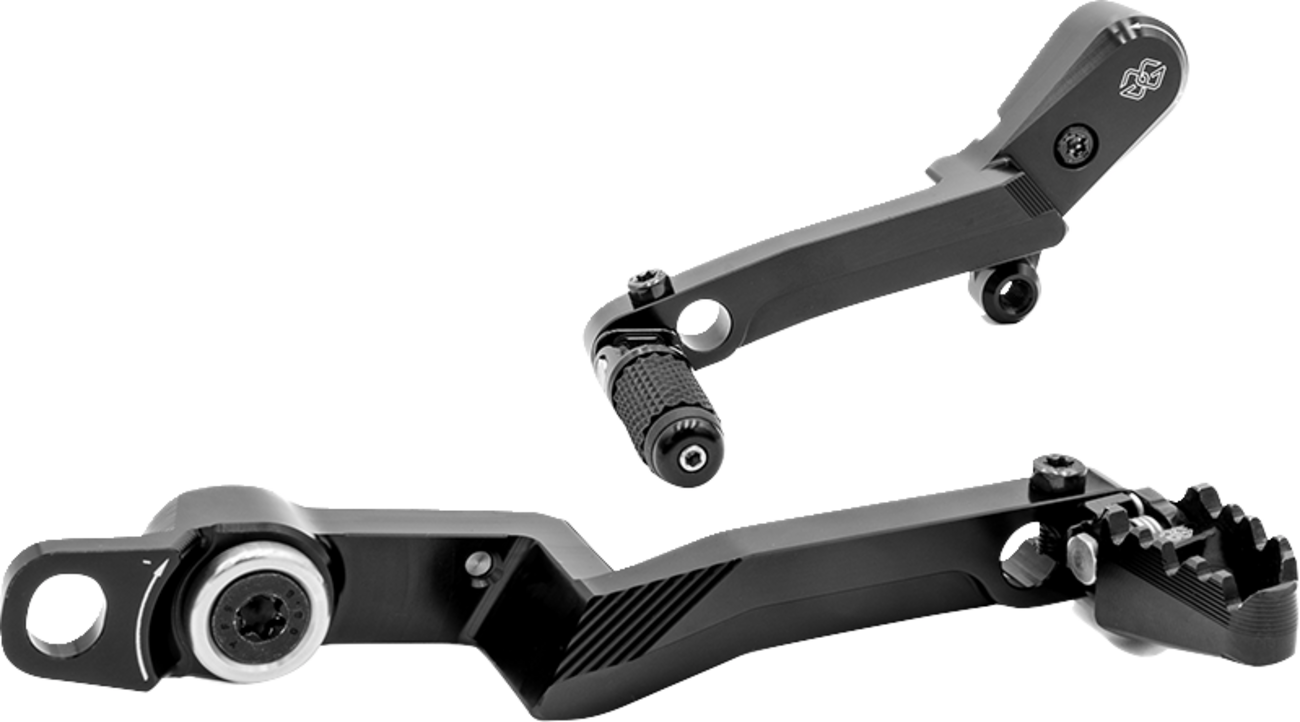 GILLES TOOLING Brake Shift/Lever - Black - Pan America RCT-HD01-SB-KIT-B