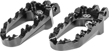 GILLES TOOLING Pro-X Enduro Foot Pegs - Black - Pan America RGK-121-UF34-SET-B