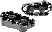 GILLES TOOLING Tech-X Enduro Foot Pegs - Driver - Black RGK-121-UF35-SET-B