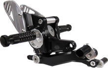 GILLES TOOLING RCT10GT Rearset - Black - BMW R RCT10GT-BM03-B