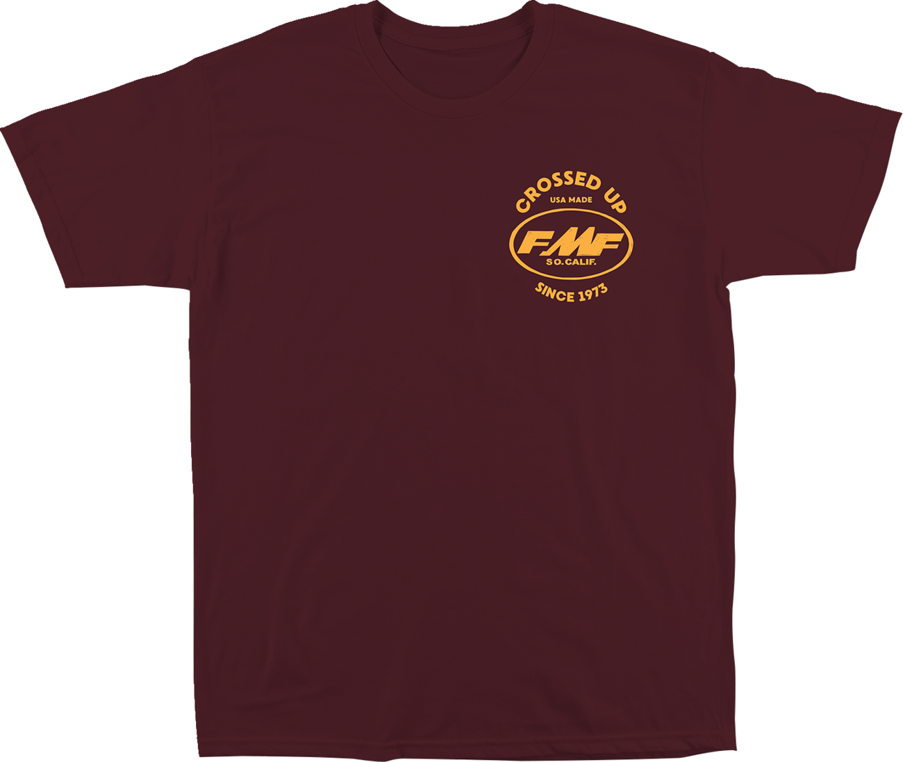FMF Crossed Up T-Shirt - Maroon - Medium SP24118901MRNMD