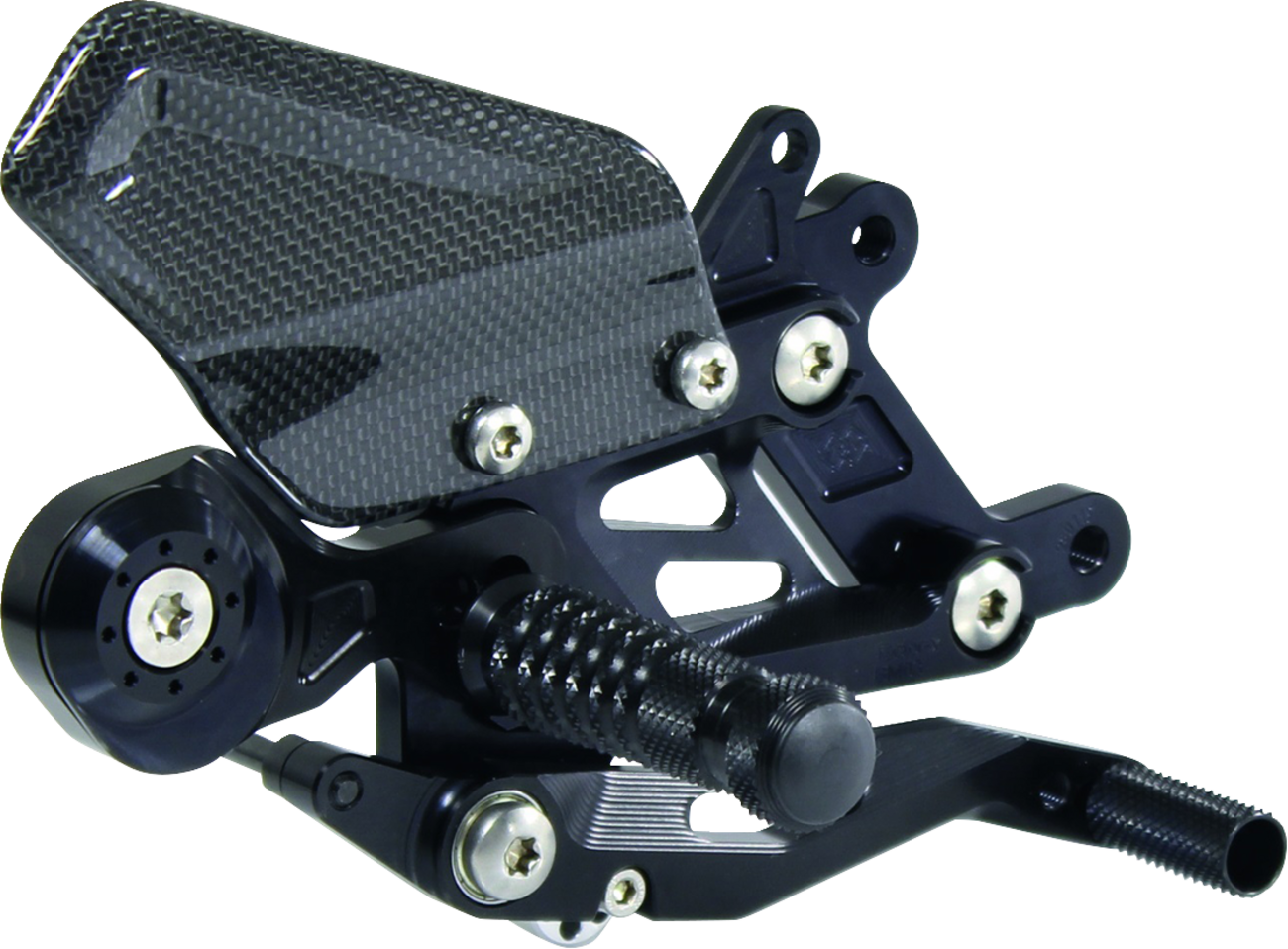 GILLES TOOLING FXR Rearset - Black - BMW FXR-BM03-B