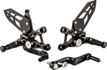 GILLES TOOLING MUE2 Rearset - Black - Suzuki MUE2-S01-B