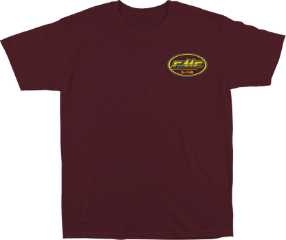 FMF Golden Stay T-Shirt - Maroon - Large SP24118904MRNLG