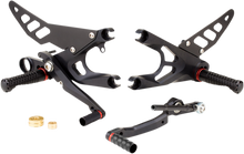 GILLES TOOLING FXR Rearset - Black - Yamaha FXR-Y07-B