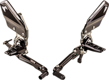 GILLES TOOLING Adjustable Rearset - Chrome - Indian RCT10GT-IN01