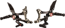 GILLES TOOLING MUE2 Rearset - Black - Ducati MUE2-D01-B