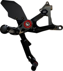 GILLES TOOLING MUE2 Rearset - Black - Ducati MUE2-D02-B