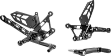 GILLES TOOLING MUE2 Rearset - Black - Yamaha MUE2-Y03-B