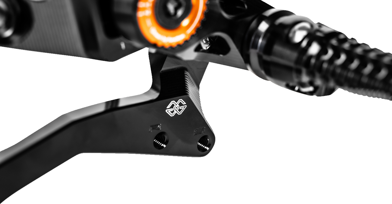 GILLES TOOLING MUE2 Rearset - Black - KTM MUE2-KT01-B