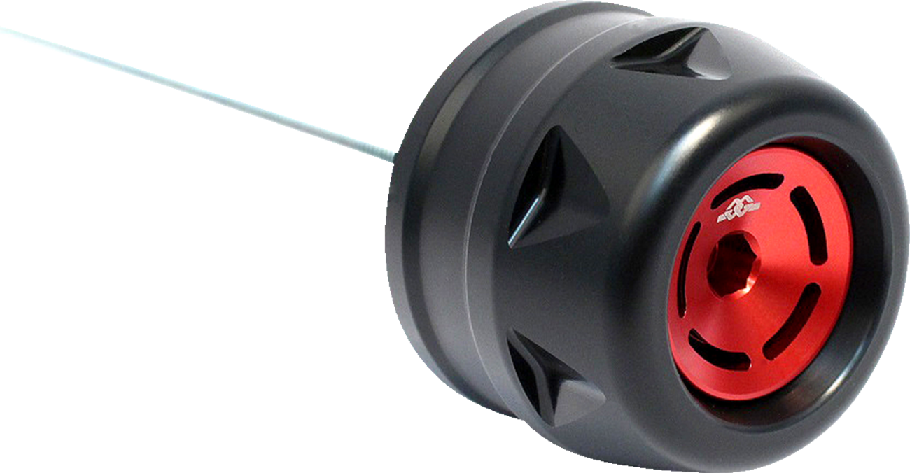 GILLES TOOLING Rear Axle Protector - Red - BMW GTA-R-BM03-R