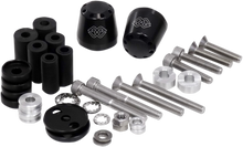 GILLES TOOLING Bar-End Weights - Cone - Black LG-CO-22-B