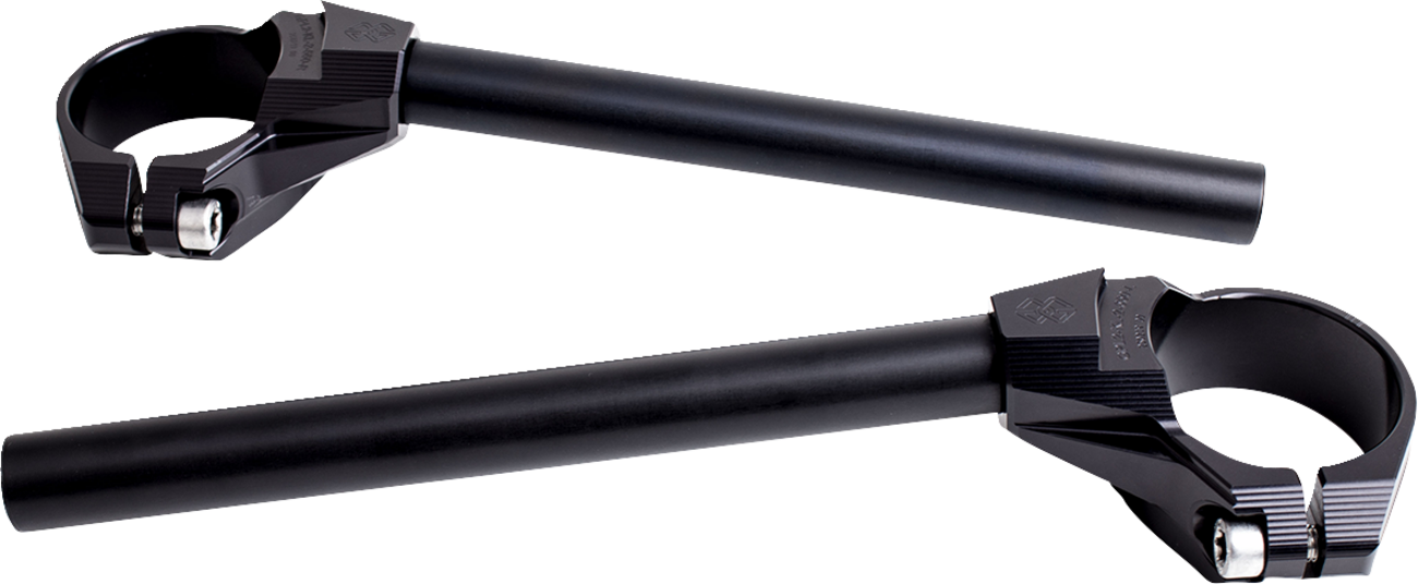 GILLES TOOLING GP Light 2 Clip-Ons - Race - 55 mm - Black GPL2-550-RACE