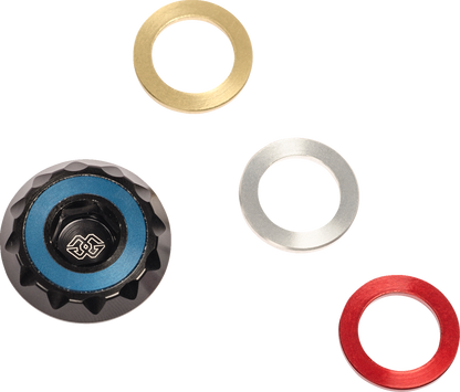 GILLES TOOLING Oil Filler Cap - Black - M27 x 3.0 - Yamaha OFC-27-30