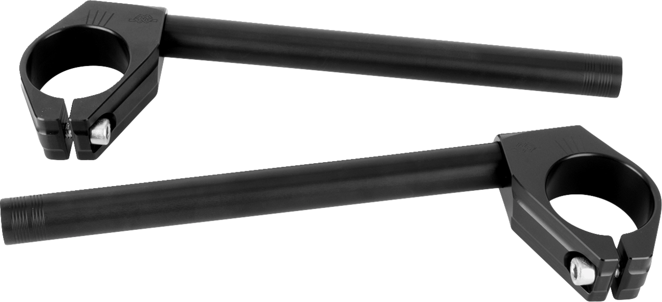 GILLES TOOLING GP Light 2 Clip-Ons - Street - 50 mm - Black GPL2-500