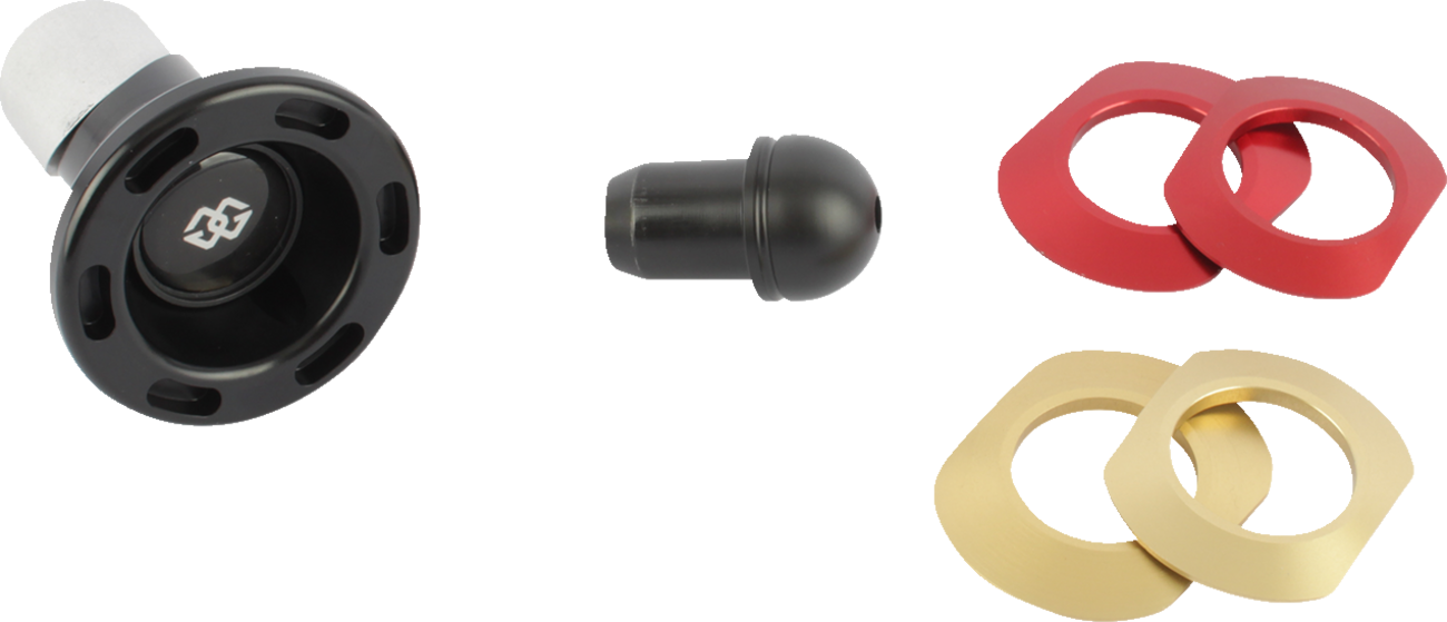 GILLES TOOLING Rear Axle Protector - Black - Yamaha GTA-R-Y03