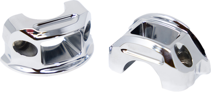 KODLIN USA Lever Perch Clamps - Brake/Clutch - Chrome K56243