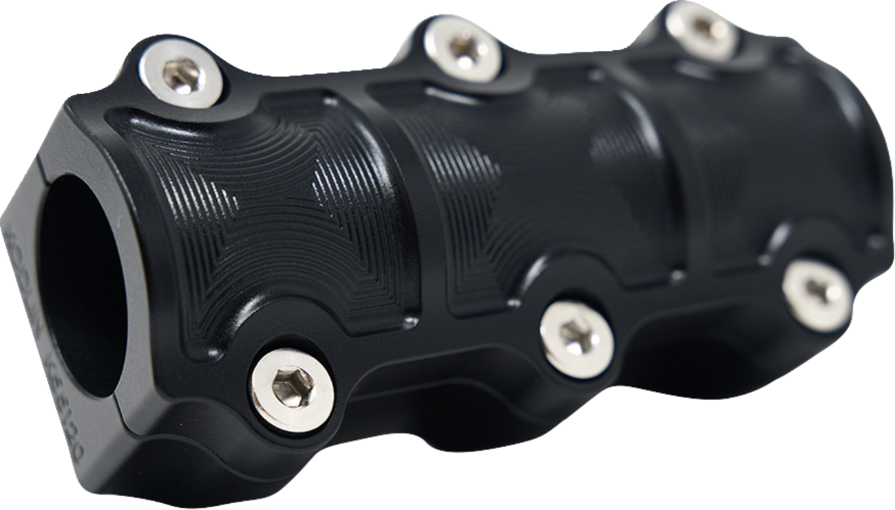 KODLIN USA Big Block Risers - Includes Clamp - Black K55120