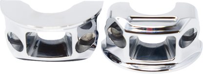 KODLIN USA Lever Perch Clamps - Brake/Clutch - Chrome K56243