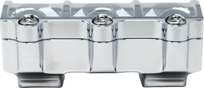KODLIN USA Big Block Risers - Includes Clamp - Chrome K55119