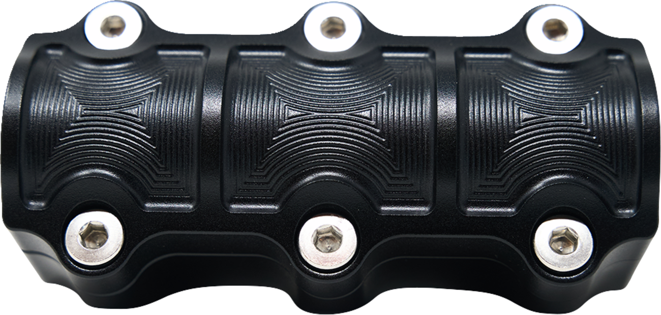 KODLIN USA Big Block Risers - Includes Clamp - Black K55120