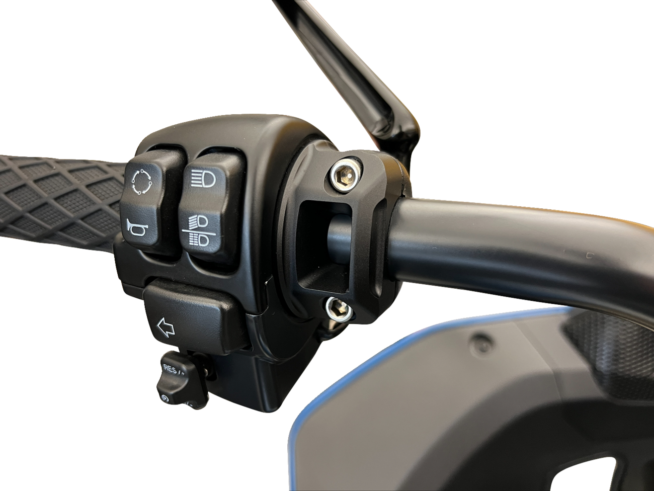 KODLIN USA Lever Perch Clamps - Brake/Clutch - Black K56242