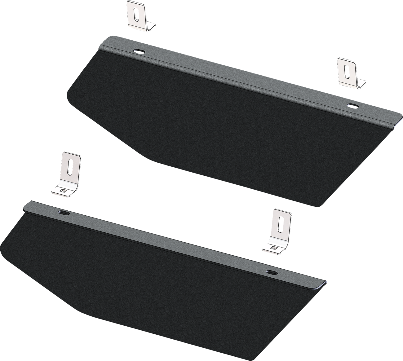KFI PRODUCTS Rear Lower Doors - Black - Honda - Talon '20-'25 101845