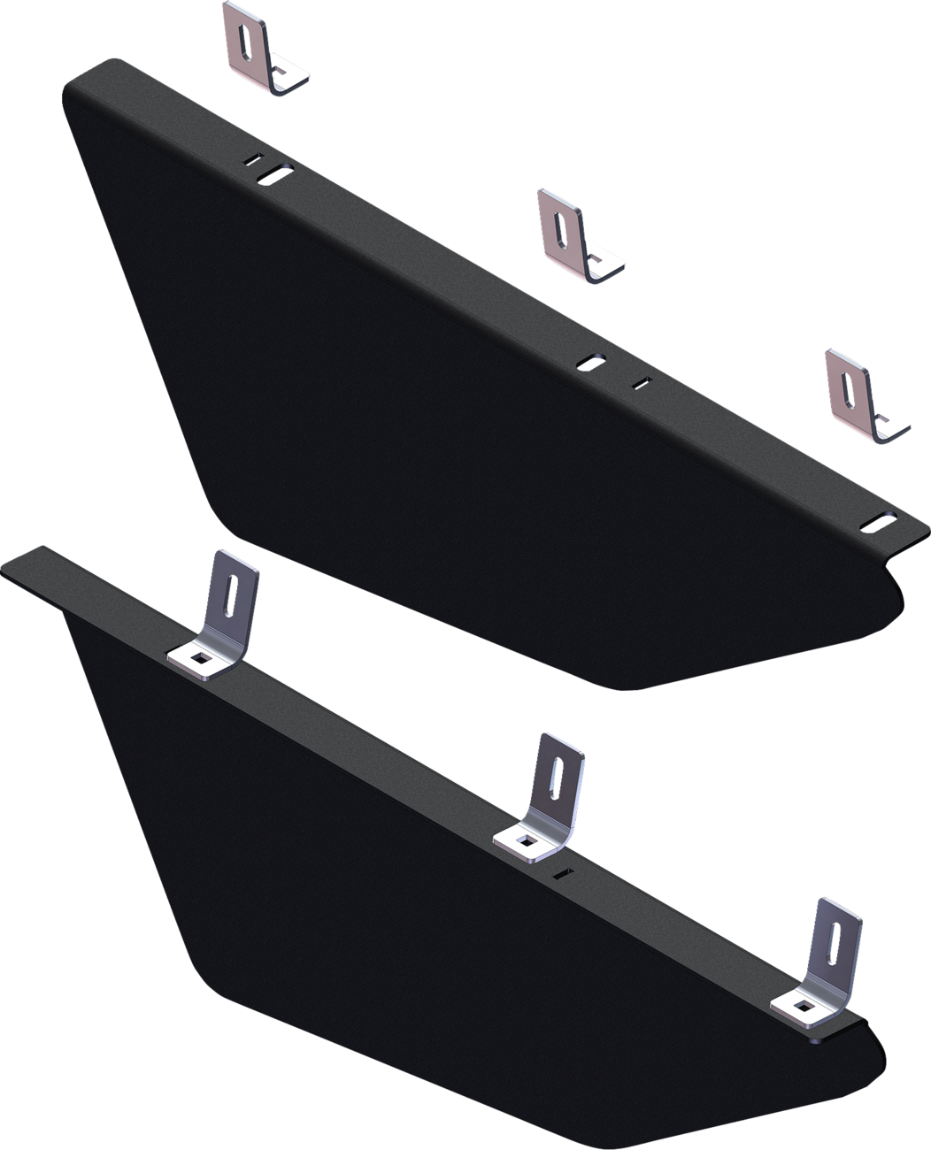 KFI PRODUCTS Front Lower Doors - Black - Honda - Talon '19-'25 101785