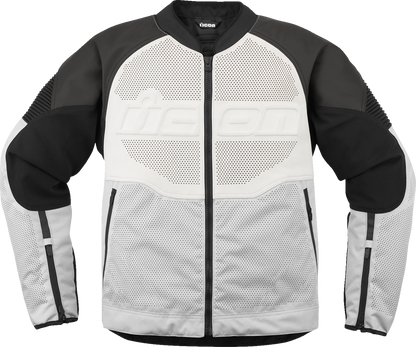 ICON Overlord3™ Leather Jacket - White - XL 2810-4121