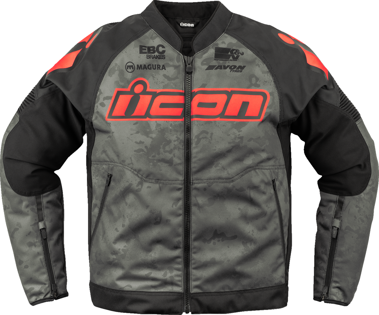 ICON Overlord3™ Magnacross Jacket - Gray Camo - Small 2820-6712