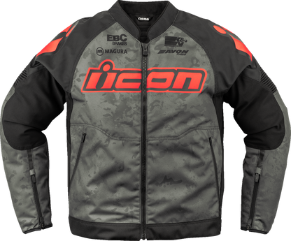 ICON Overlord3™ Magnacross Jacket - Gray Camo - Small 2820-6712