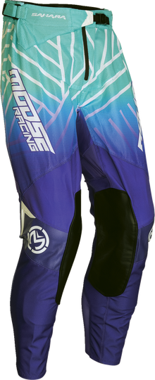 MOOSE OFFROAD Sahara Pants - Purple/Turquoise - US 28 2901-11428