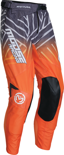 MOOSE OFFROAD Sahara Pants - Gray/Orange - US 30 2901-11445