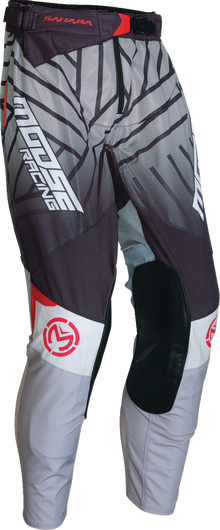 MOOSE OFFROAD Sahara Pants - Black/White - US 32 2901-11462