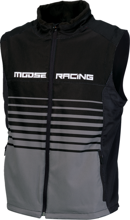 MOOSE OFFROAD Moto Vest - Black/Gray - 2XL 2830-0642