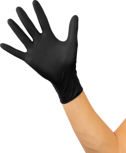 PARTS UNLIMITED Nitrile Gloves - 6.5 MIL - Large - 100-Pack PU-GLV65BL