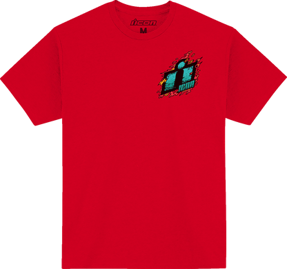 ICON Munchies™ T-Shirt - Heather Red - 2XL 3030-24089