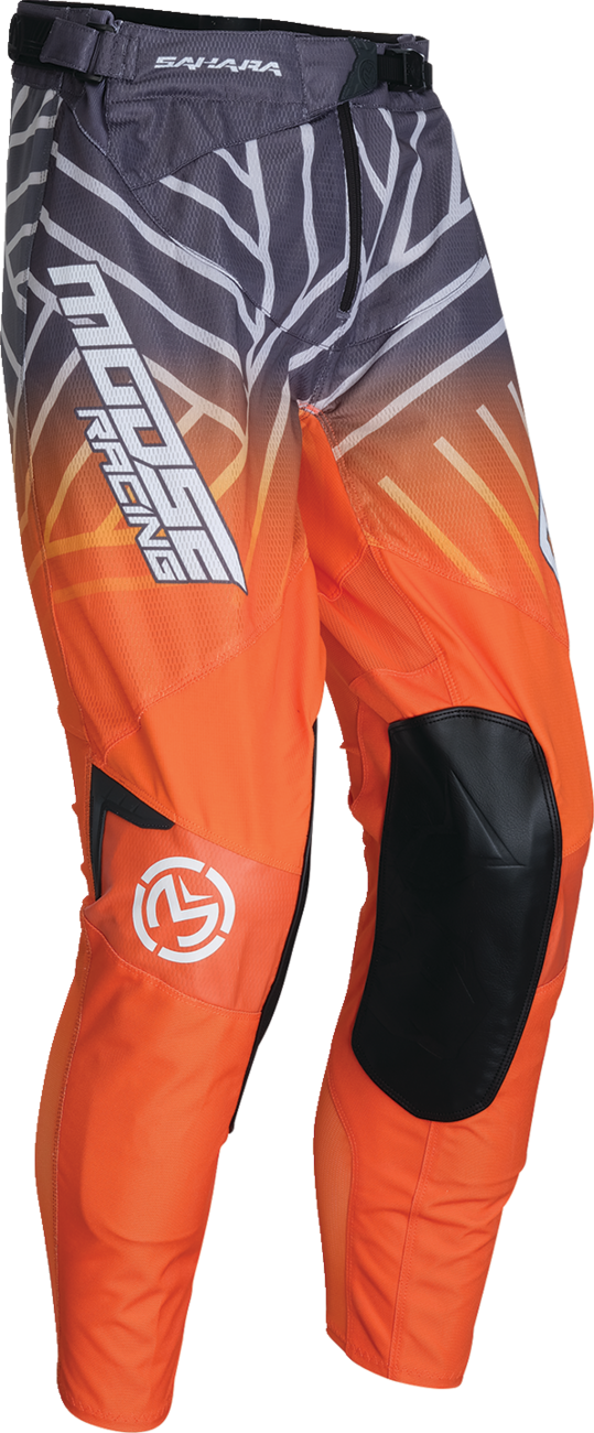 MOOSE OFFROAD Sahara Pants - Gray/Orange - US 40 2901-11450