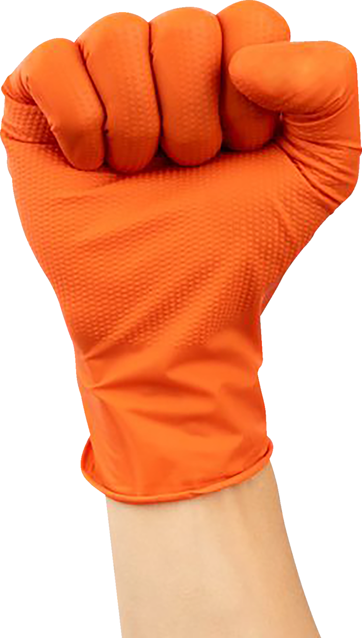 PARTS UNLIMITED Nitrile Gloves - 8.5 MIL - 2XL - 90-Pack PU-GLV85OXXL