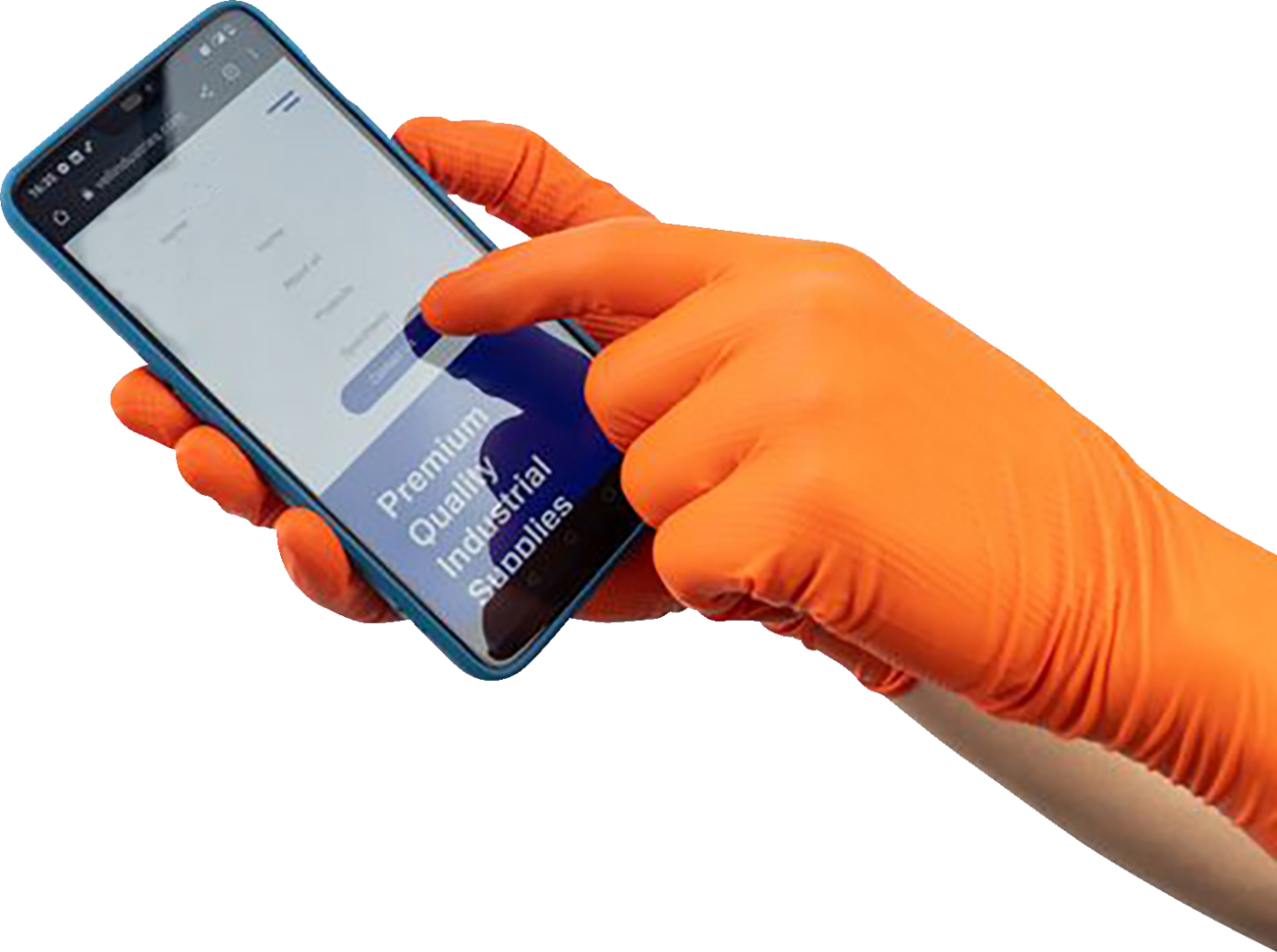 PARTS UNLIMITED Nitrile Gloves - 8.5 MIL - 2XL - 90-Pack PU-GLV85OXXL