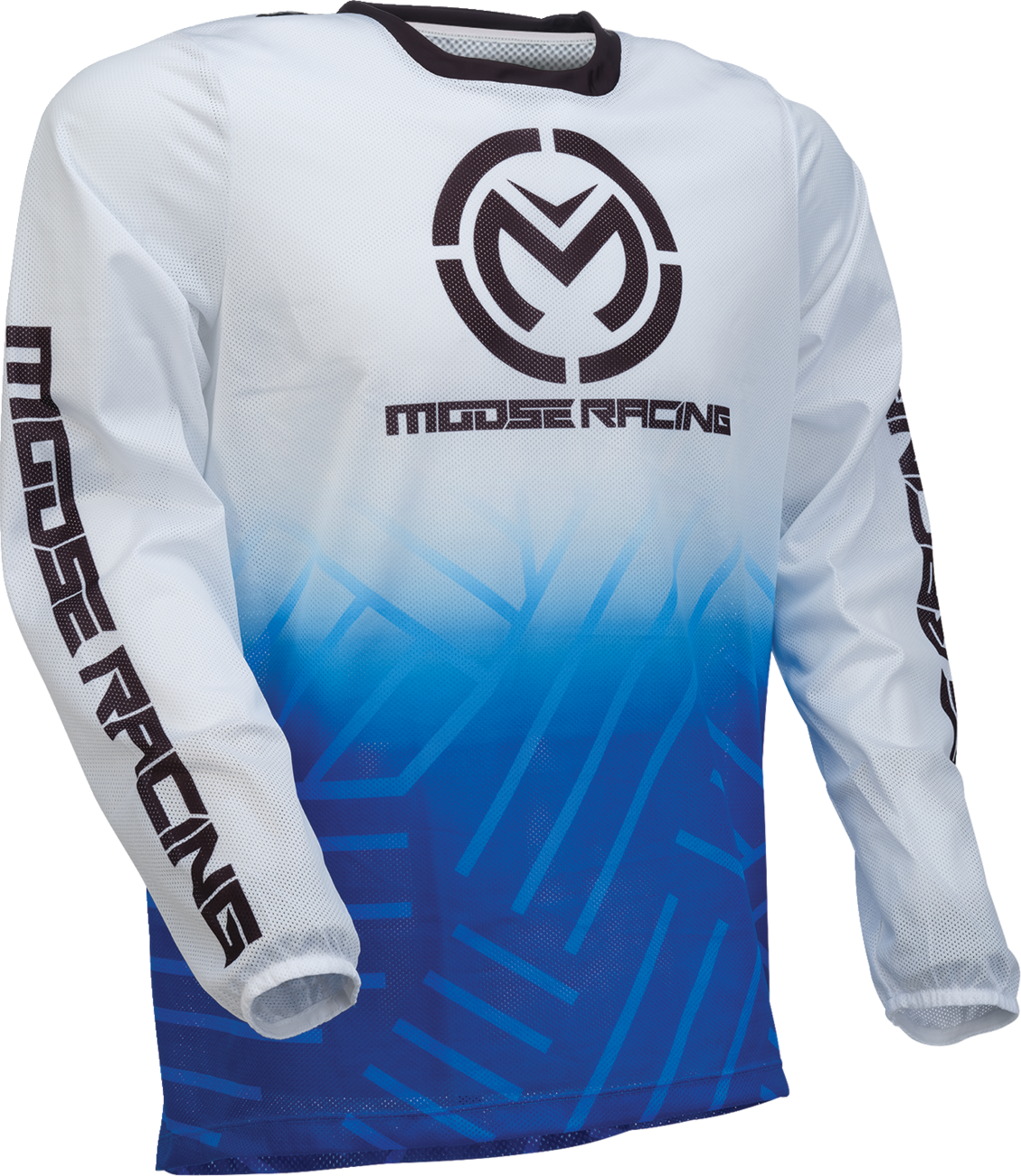 MOOSE OFFROAD Sahara Jersey - Blue/White - Small 29107930